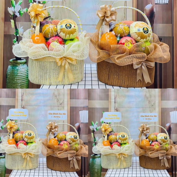 giỏ trái cây sang trọng phú nhuận